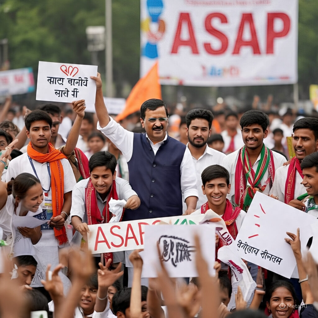 ASAP और छात्र राजनीति: मुख्यधारा बनाम वैकल्पिक राजनीति की नई क्रांति | AAP का विजन