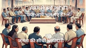 जनता की सीधी भागीदारी