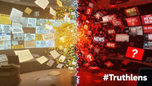 मीडिया-पर-भरोसा-क्यों-टूट-रहा-है-–-news-vs-noise-और-information-overload-concept